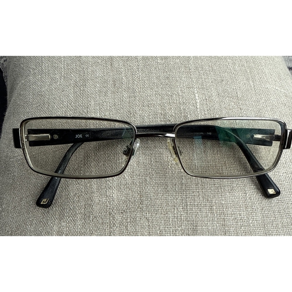 Joe JOE 54 17 Gunmetal Steel Rectangle 145 FRAMES ONLY Vintage & hard shell case